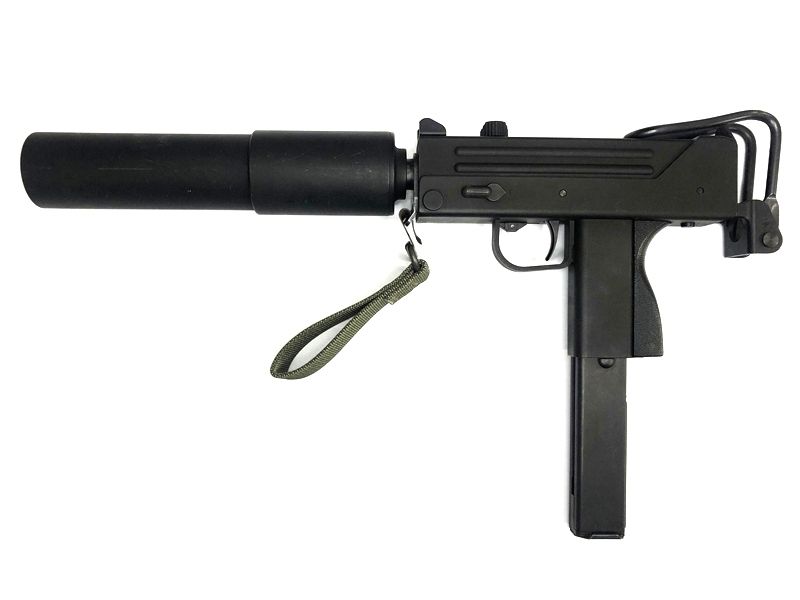 【希少】KSC M11A1 ガスガン HW(システム7) ハンドストラップ付き KSC イングラム M11A1 ガスブローバックガスガン システム7 エアガン