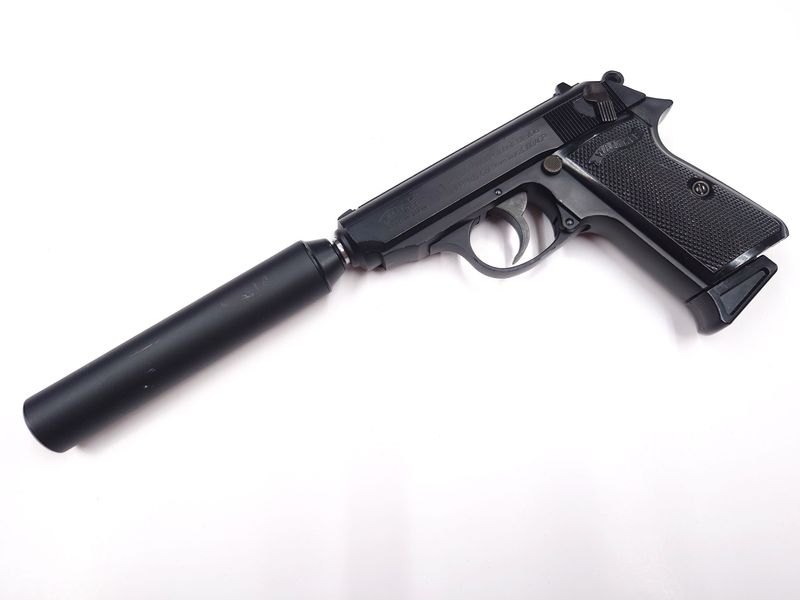 特選中古品】ガスブローバック マルゼン ワルサーPPK/S ブラック 可変