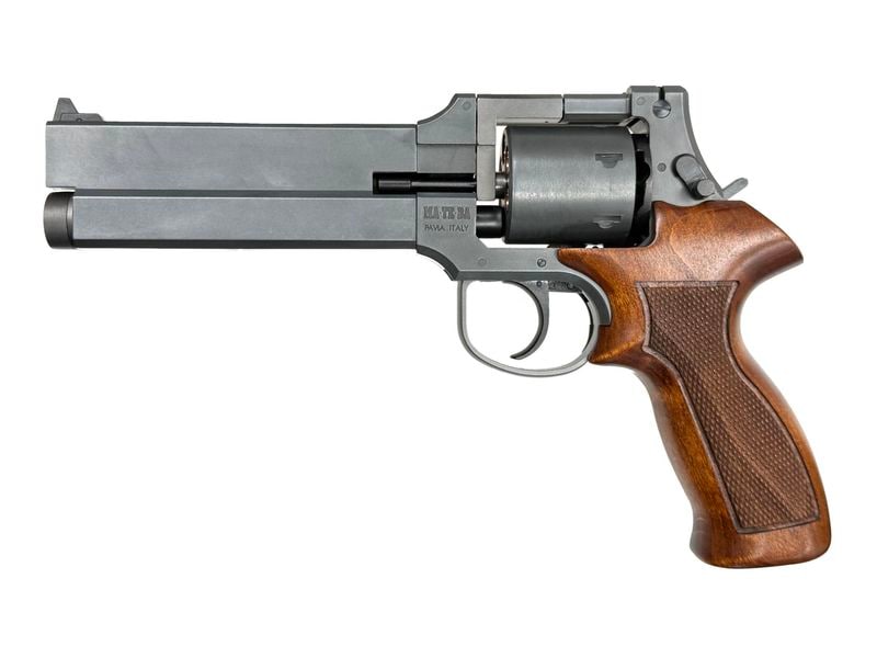 マテバリボルバー　6インチ　8ミリBB弾仕様　木製グリップ　ガスガン マルシン マテバリボルバー 6インチ 8ミリBB弾仕様 木製グリップ ガスガン