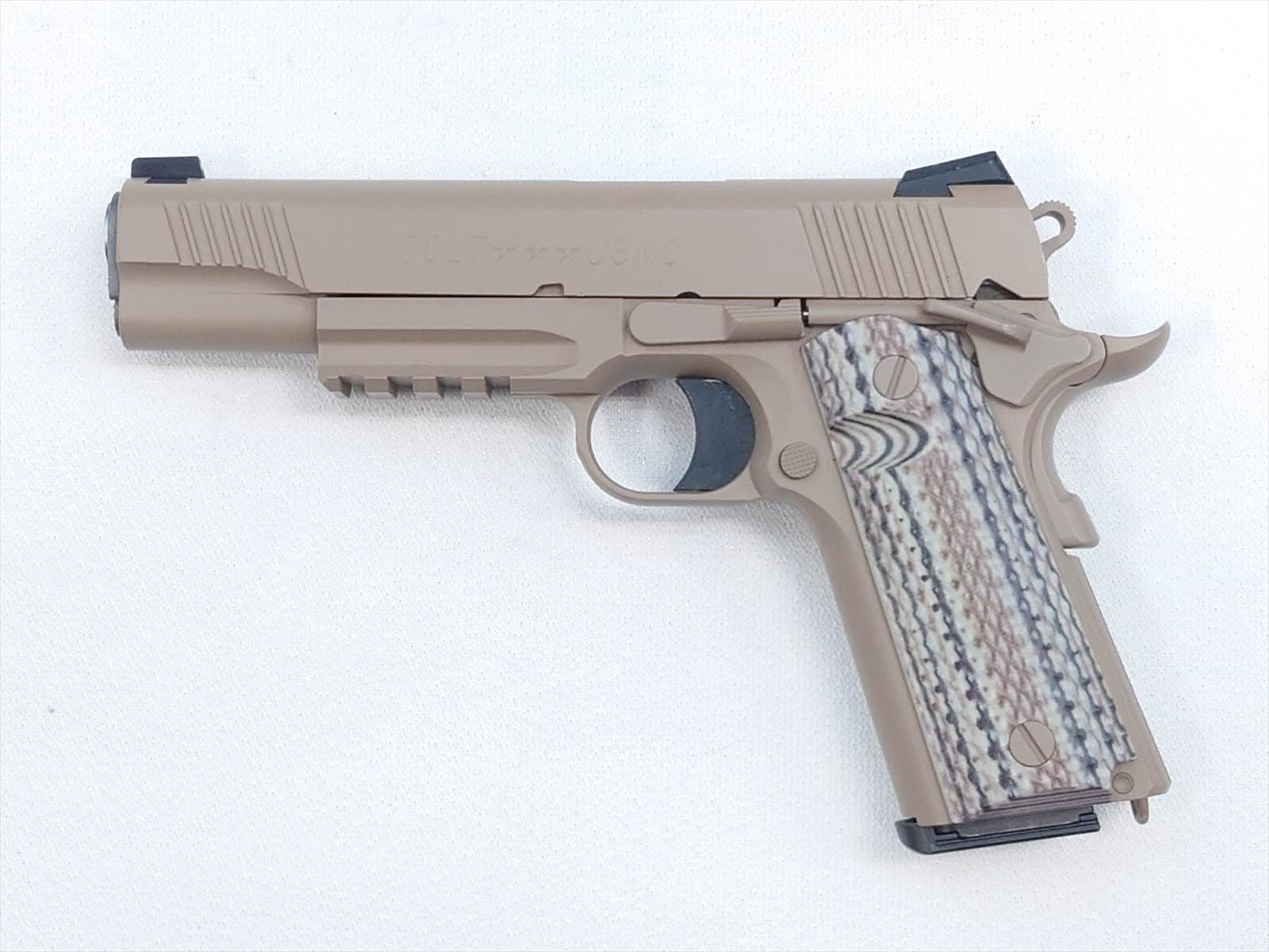 特選中古品】ガスブローバック 東京マルイ USMC M45A1 CQBピストル FDE