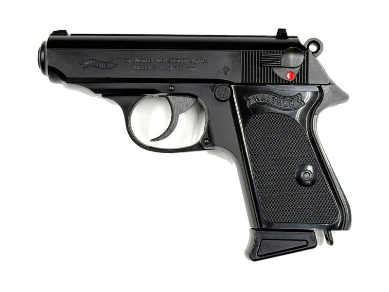 特選中古品】ガスブローバック マルゼン ワルサー PPK ブラック [11327