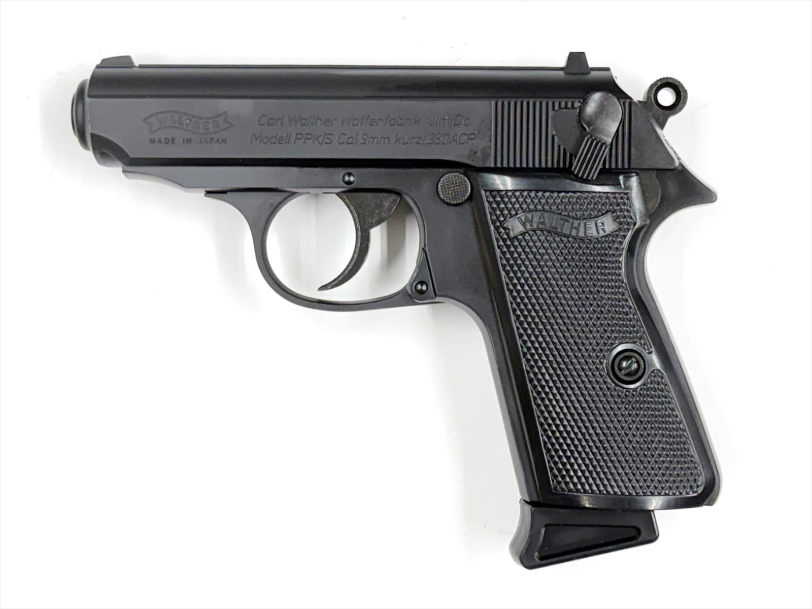 特選中古品】ガスブローバック マルゼン ワルサーPPK/S ブラック