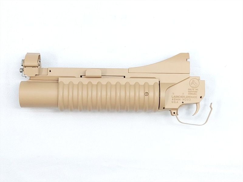 特選中古品】グレネードランチャー メーカー不詳 M203 ショート TAN