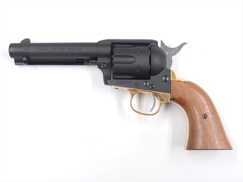 特選中古品】ガスガン マルシン 6mmBB SAA.45 PEACE MAKER DX HW