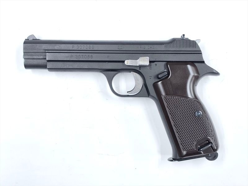 特選中古品】ガスブローバック マルシン 6mmBB SIG P210 ブラックHW