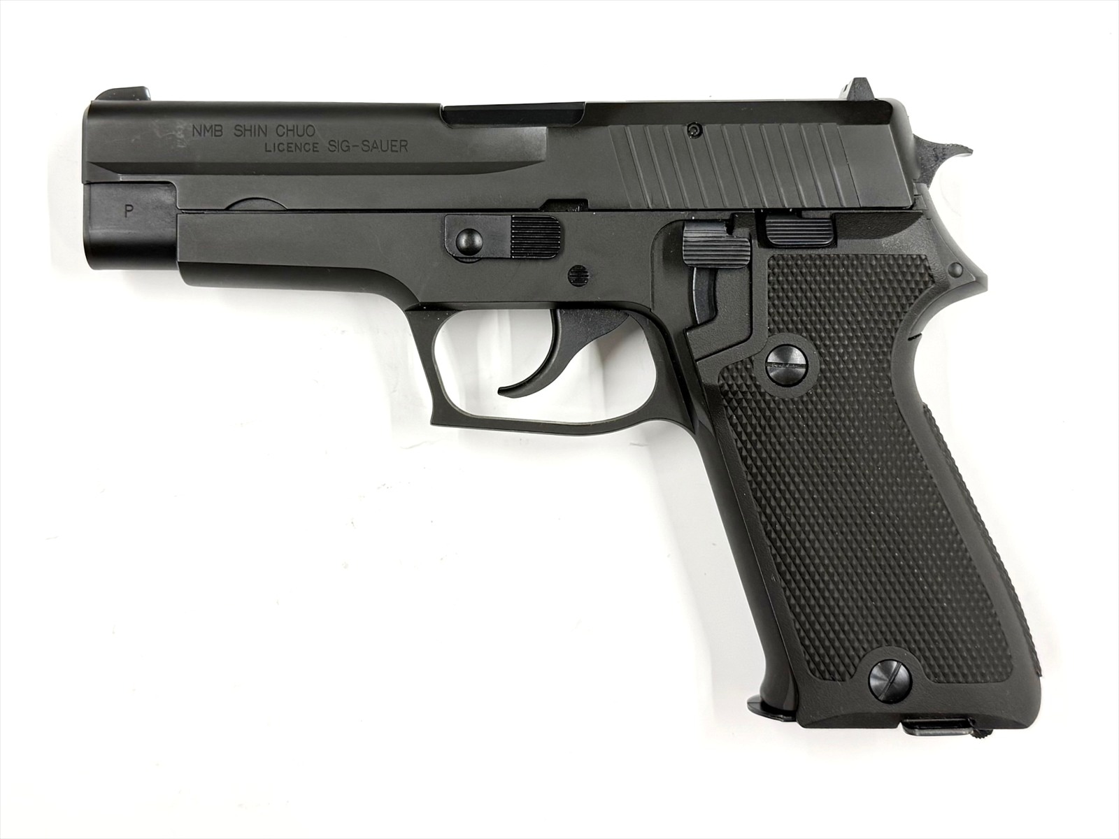 コクサイシグP220ガスブロ中古品オリジナルブラスト塗装ブルーイング 特選中古品】ガスブローバック タナカワークス 自衛隊9mm拳銃 SIG P220
