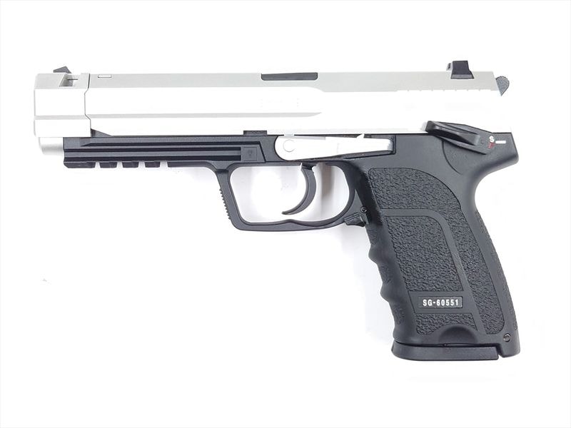 東京マルイ USP SG-09R風 ガスブロ エアガン バイオハザード RE4 特選中古品】ガスブローバック 東京マルイ×カプコン『バイオハザードRE