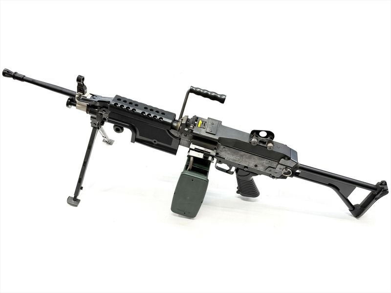 TOP JAPAN製M249MINIMI限定品　NATO 電動ガン　動作確認済み 特選中古品】電動ガン TOP-JAPAN M249 MINIMI 自衛隊バージョン