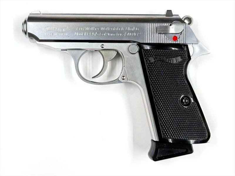 特選中古品】ガスブローバック マルゼン ワルサーPPK/S シルバー