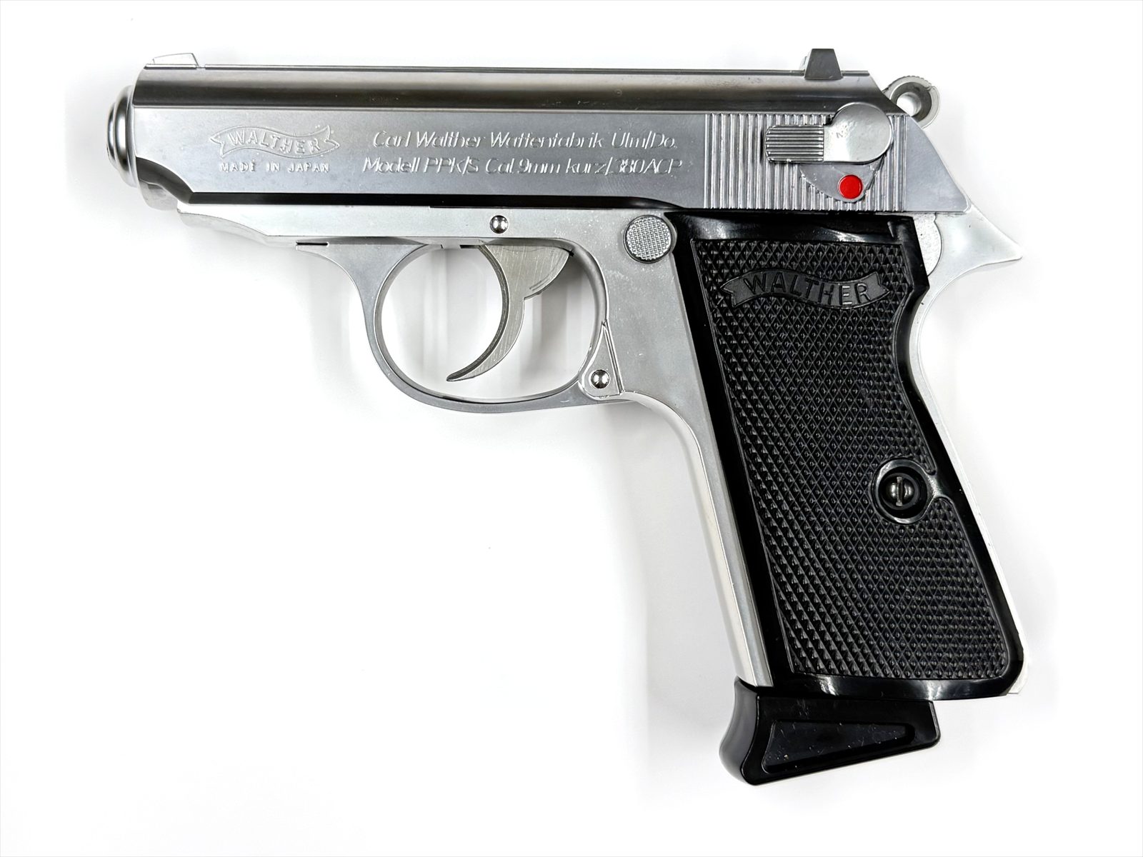 特選中古品】ガスブローバック マルゼン ワルサーPPK/S シルバー
