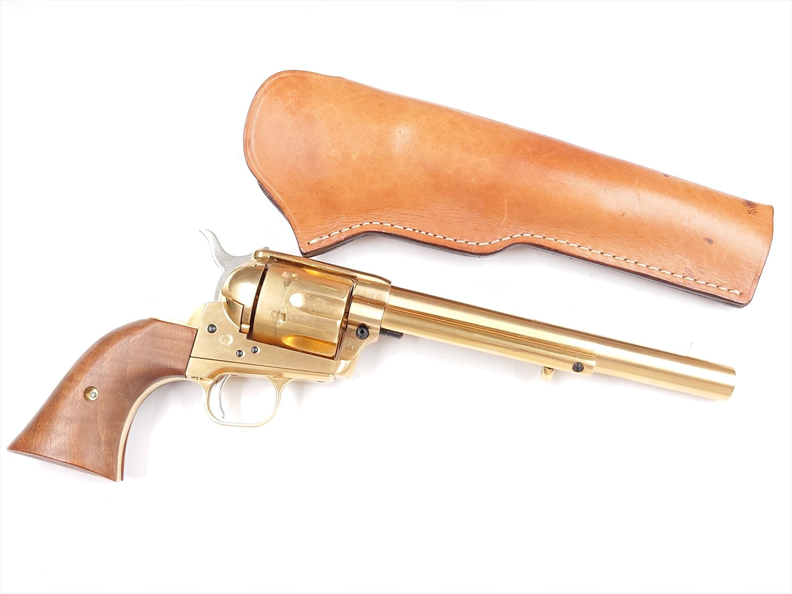 CMC コルト SAA キャバルリー 木製グリップ モデルガン 西部劇 マルイ 特選中古品】訳あり 金属モデルガン マルシン コルトSAA キャバルリー