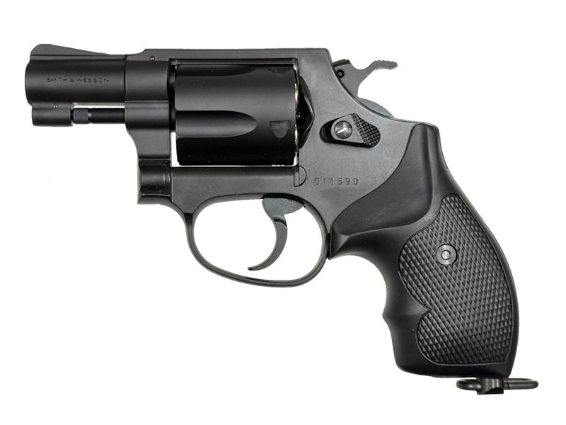 数量限定特価品】タナカ ガスガン S&W M37 エアウェイト 2インチ J