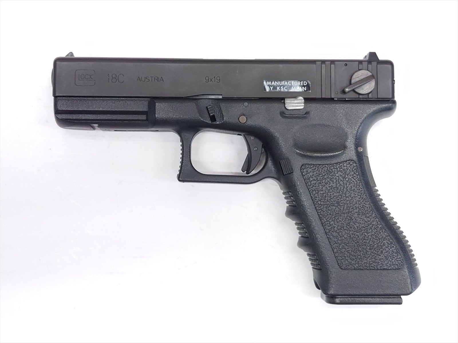 特選中古品】ガスブローバック KSC グロック18C スライドHW [12178