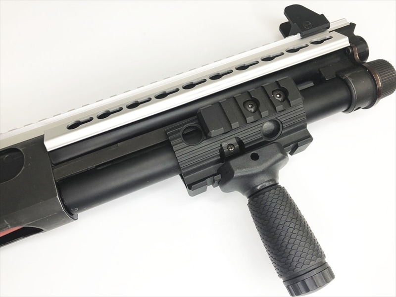 東京マルイ　M870タクティカル　ブリーチャーグリップ＋ガスタンク付　中古 特選中古品】ガスショットガン 東京マルイ M870ブリーチャー KEYMOD