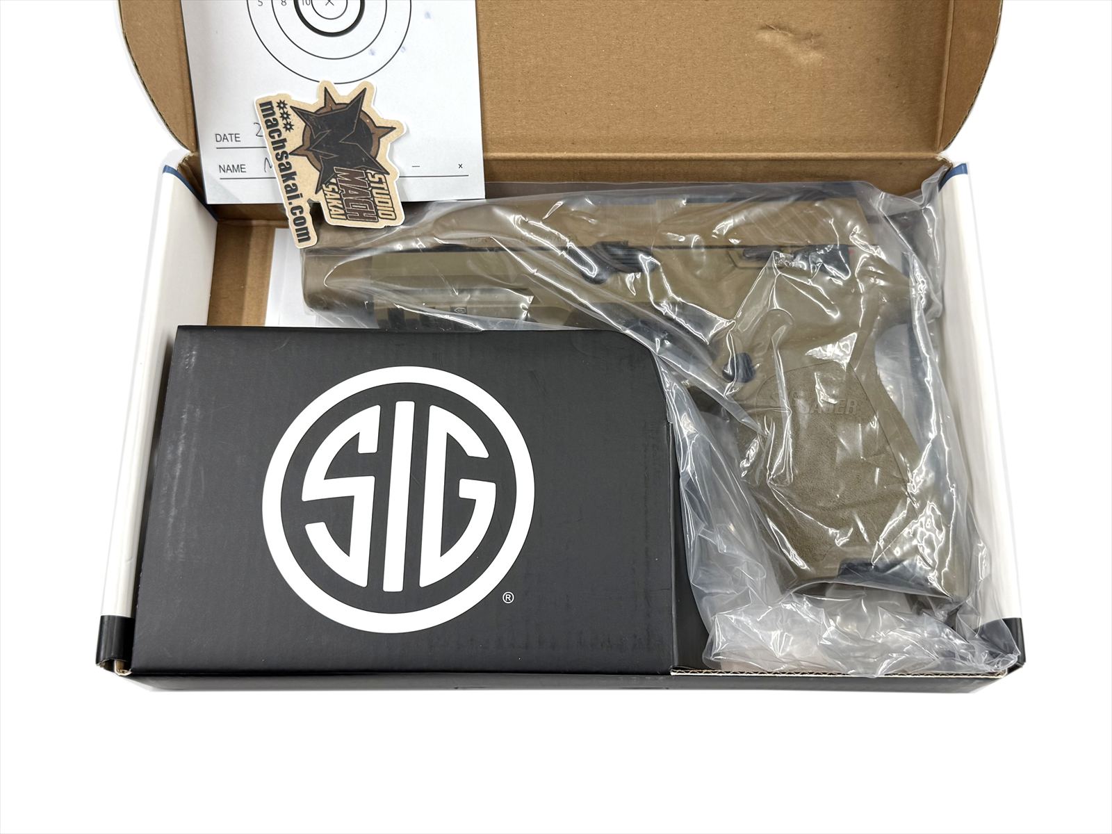 特選中古品】CO2ガスブローバック SIG/ライラクス SIG M17 FDE JASG