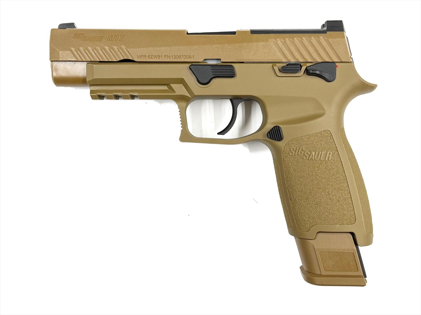 特選中古品】CO2ガスブローバック SIG/ライラクス SIG M17 FDE JASG