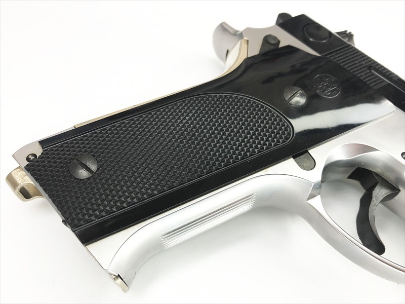 売り切れ【特選中古品】発火モデルガン S&W M59 ハーフシルバー