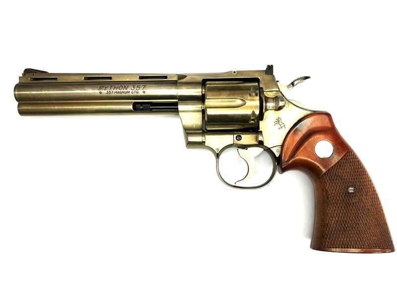売り切れ【特選中古品】金属モデルガン コクサイ コルトパイソン 6 