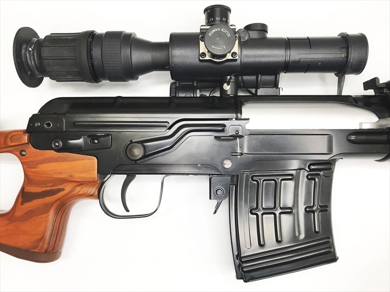 中古】18歳以上 WE-Tech ガスブローバック SVD ドラグノフ リアル