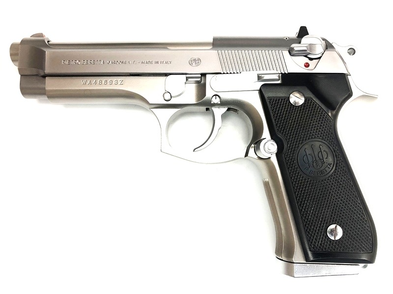 ウェスタンアームズ ベレッタM92FS アイノックスR ガスブローバック WA ベレッタM92FS アイノックス | 銀の備忘録