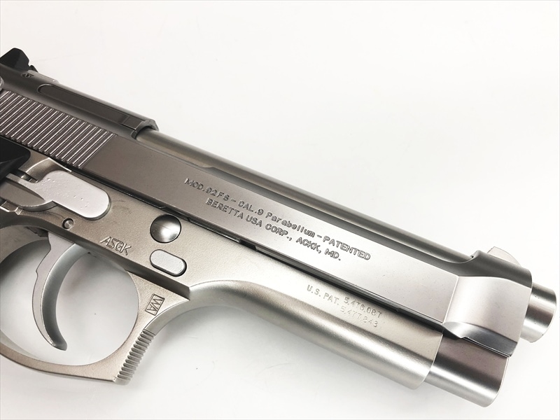 ガスガン　WA M92FS スーパースチールタイプ WA ベレッタ M92FS ブローバックモデル ビンテージ エアガン