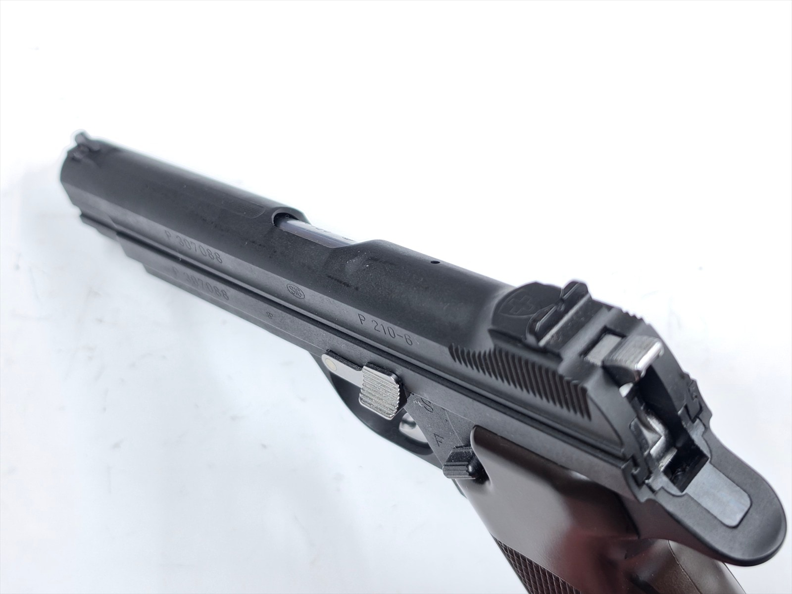 特選中古品】ガスブローバック マルシン 6mmBB SIG P210 ブラックHW