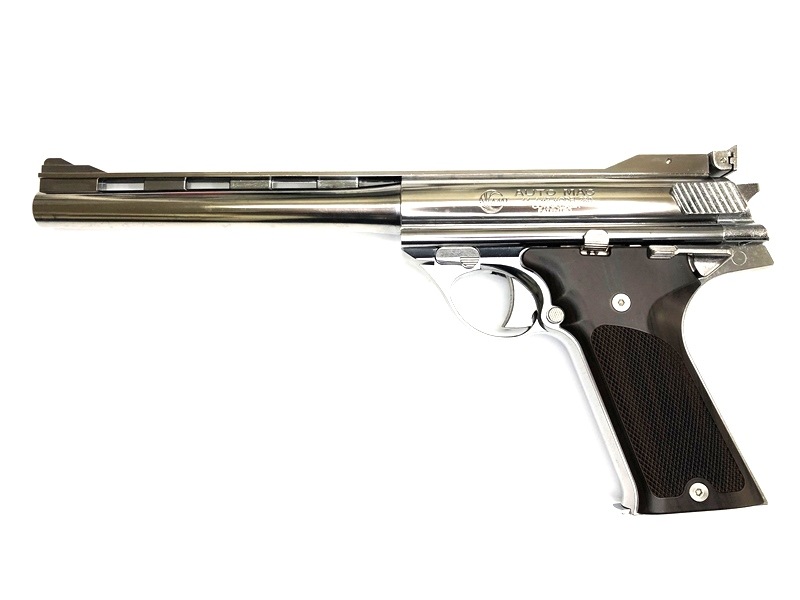 マルシン AMT 44オートマグ クリント1 シルバー ガンケース付 ガスブロ