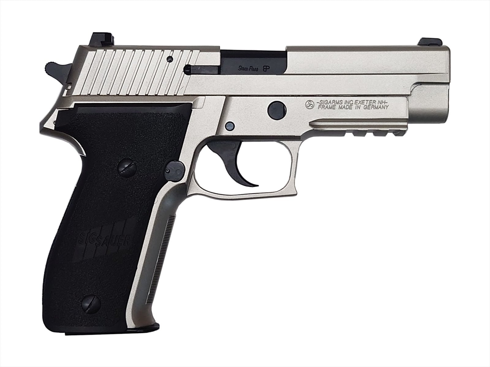 タナカ モデルガン SIG P226 Railed Frame Evolution 2 “Warm Silver