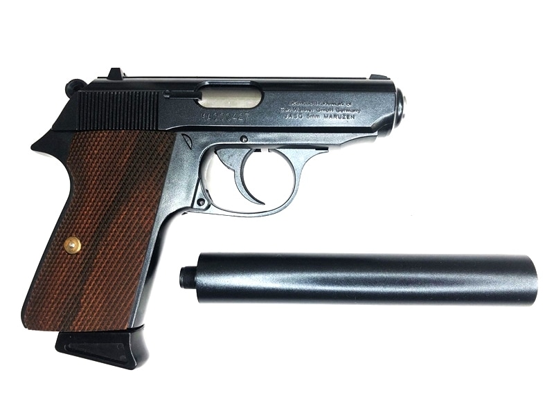 特選中古品】ガスブローバック マルゼン/キャロムショット ワルサーPPK