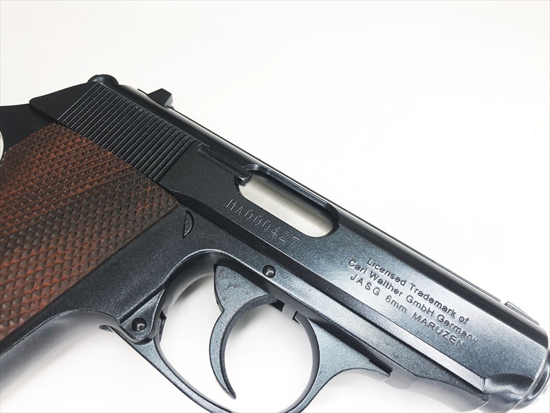 キャロムショット　ワルサーPPK/Sモリブデンブルー　モデルガン マルゼン/キャロムショット] ワルサーPPK/S モリブデンブルー ガス