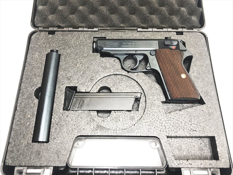 特選中古品】ガスブローバック マルゼン/キャロムショット ワルサーPPK