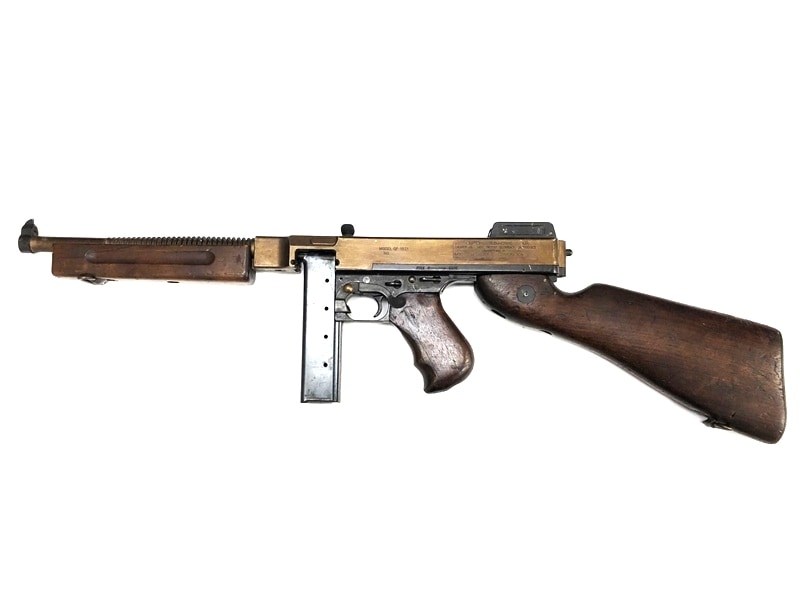 売り切れ【特選中古品】観賞用モデルガン 中田商店/MGC トンプソン