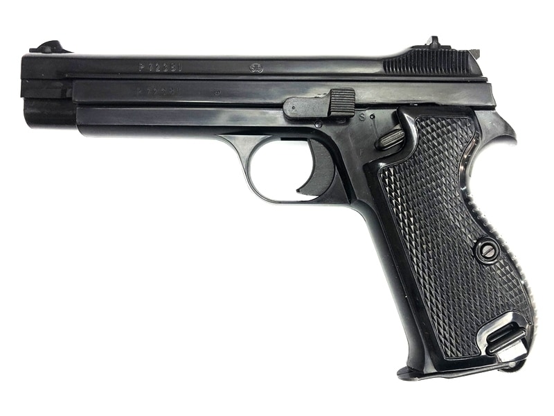 売り切れ【特選中古品】発火モデルガン MGC SIG P210 ブラックABS CP