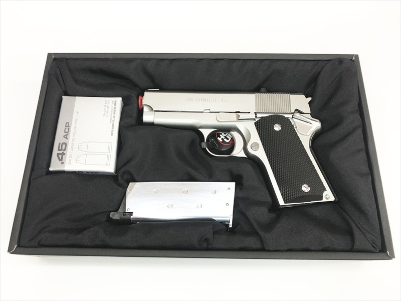 東京マルイ　デトニクス　シルバー 東京マルイ デトニクス45 スライドシルバー ガスブローバック