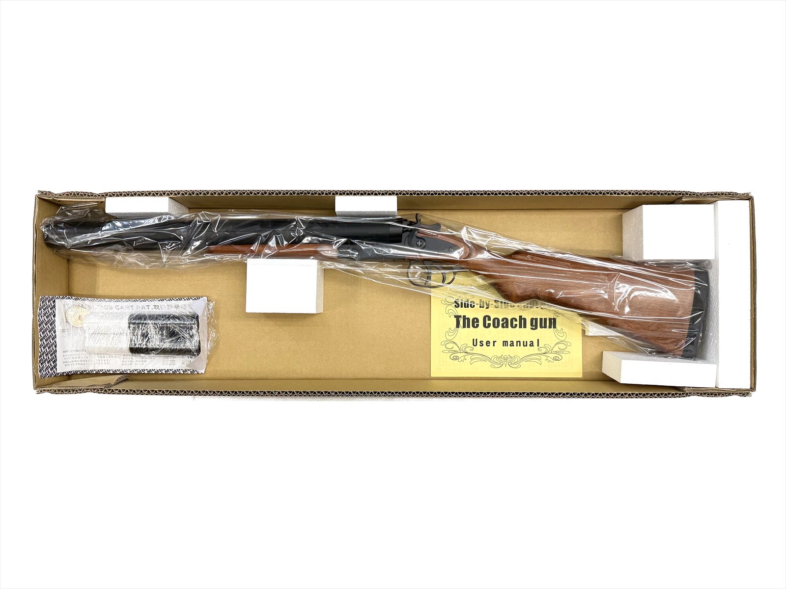 CAW ガスガン コーチガン CoachGun 水平二連有鶏頭ショットガン