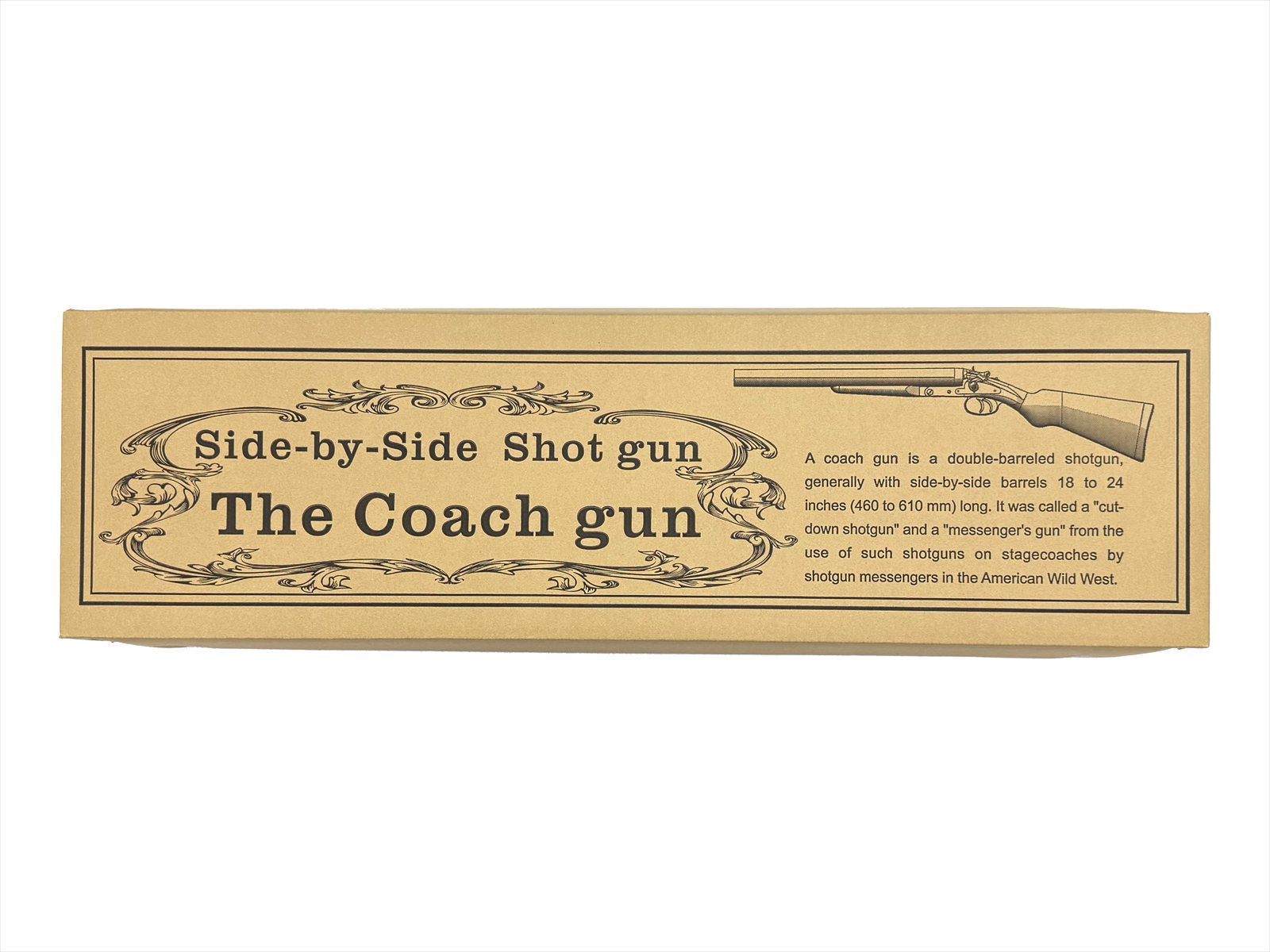 CAW ガスガン コーチガン CoachGun 水平二連有鶏頭ショットガン