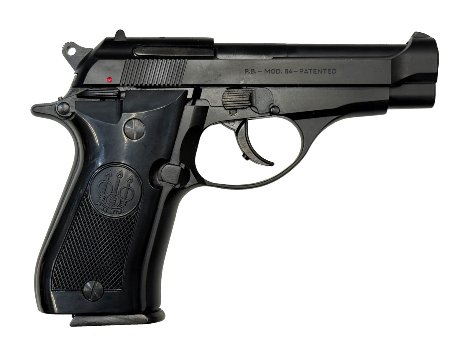 完成品】マルシン 発火モデルガン M84 強化版 マットブラックABS