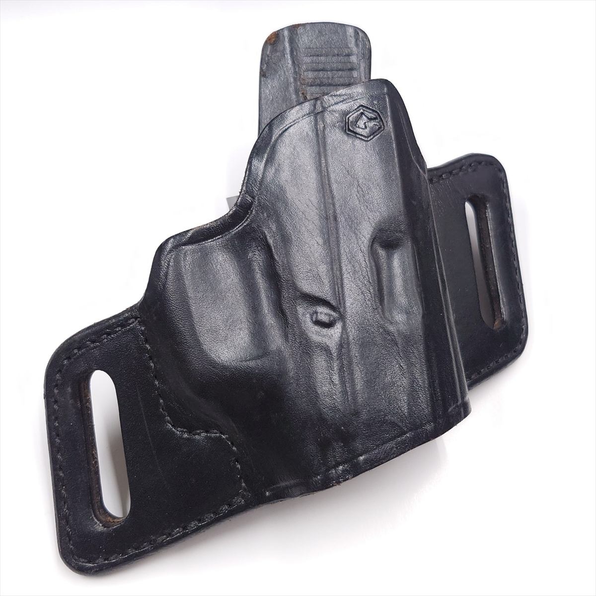 特選中古品】AKER Leather Belt Slide Holster GLOCK 9mm/.40cal