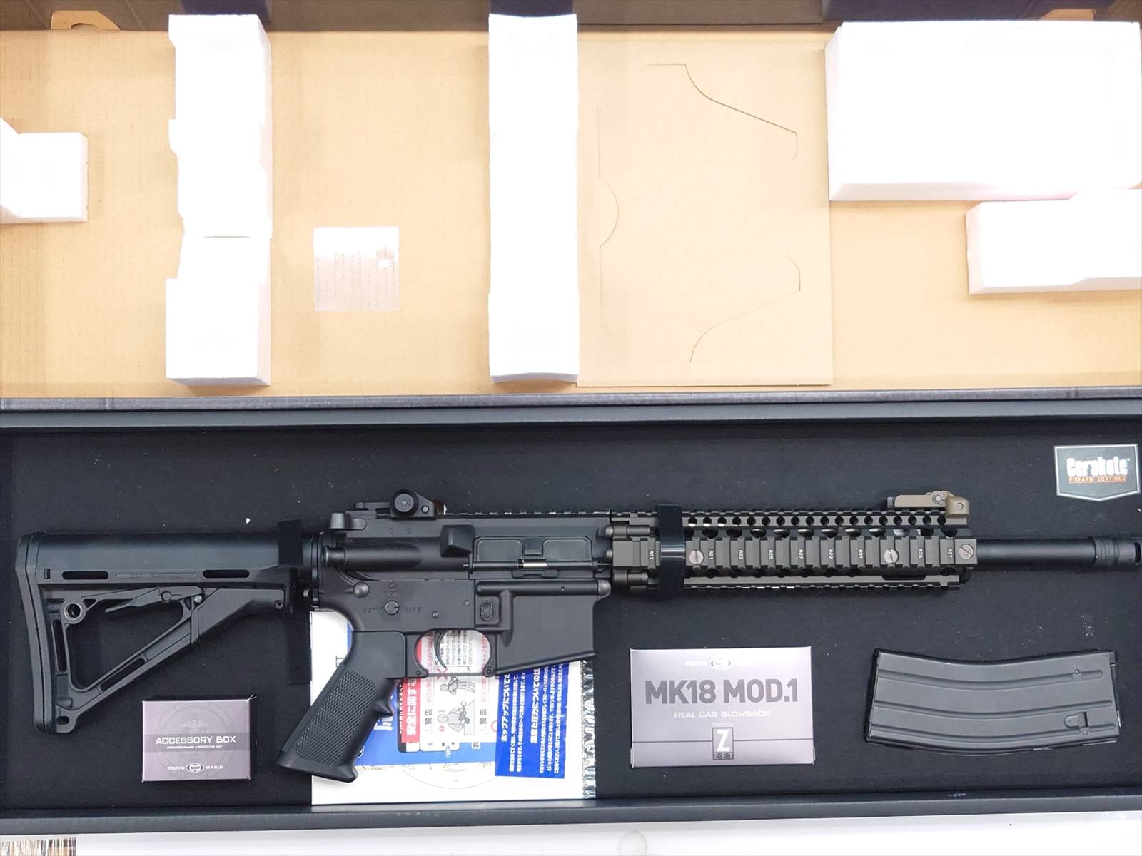 特選中古品】ガスブローバック 東京マルイ MK18 MOD1 GBB カスタム