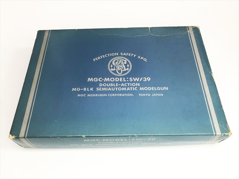 MGC SW39 セミオートマチックモデルガン ブラック 特選中古品】発火モデルガン MGC S&W M39 ブラックABS MG-BLK