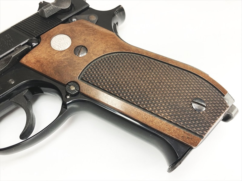 特選中古品】発火モデルガン MGC S&W M39 ブラックABS MG-BLK