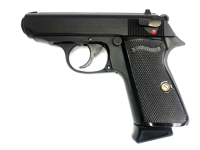 マルゼン PPK/S 古め ちょいと難あり 特選中古品】ガスブローバック マルゼン ワルサーPPK/S ブラック