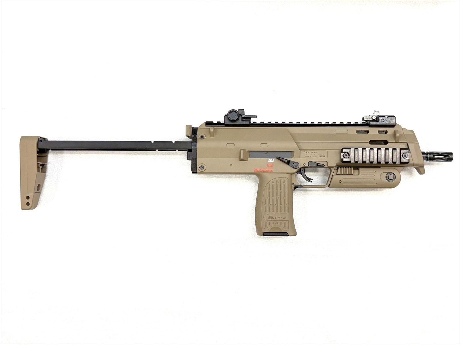 特選中古品】コンパクト電動ガン 東京マルイ H&K MP7A1 タンカラー