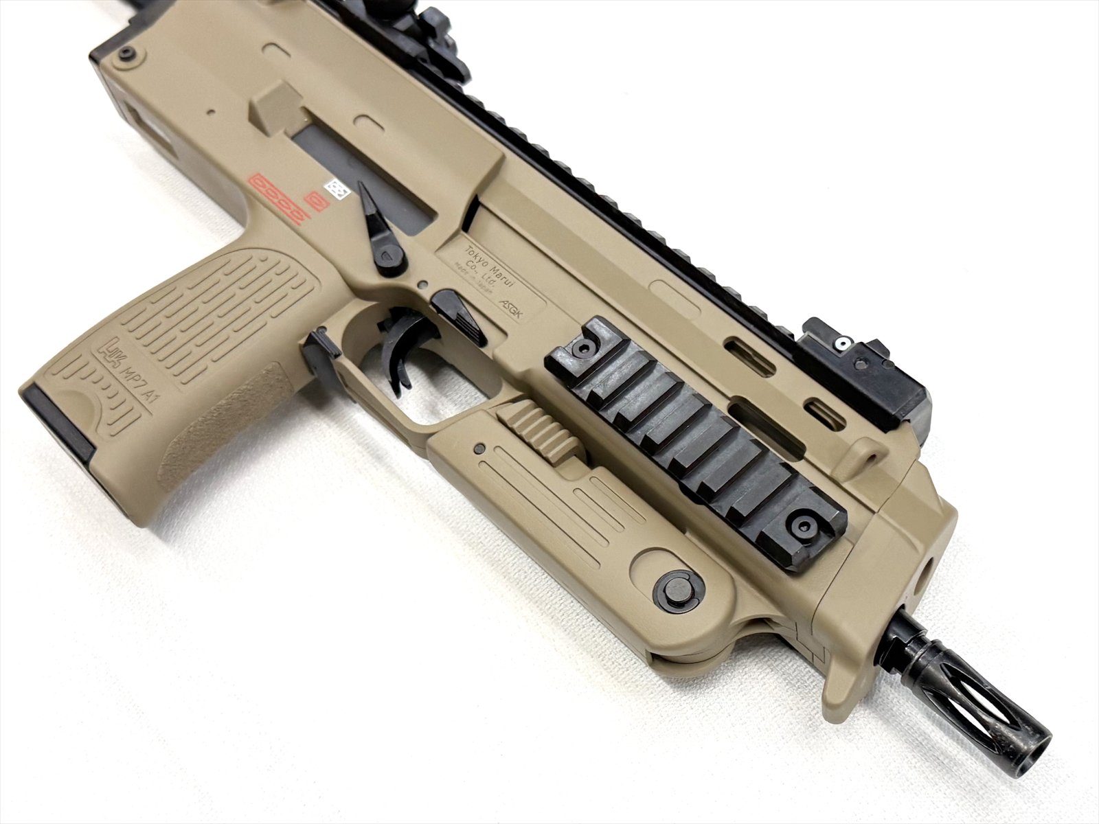 特選中古品】コンパクト電動ガン 東京マルイ H&K MP7A1 タンカラー