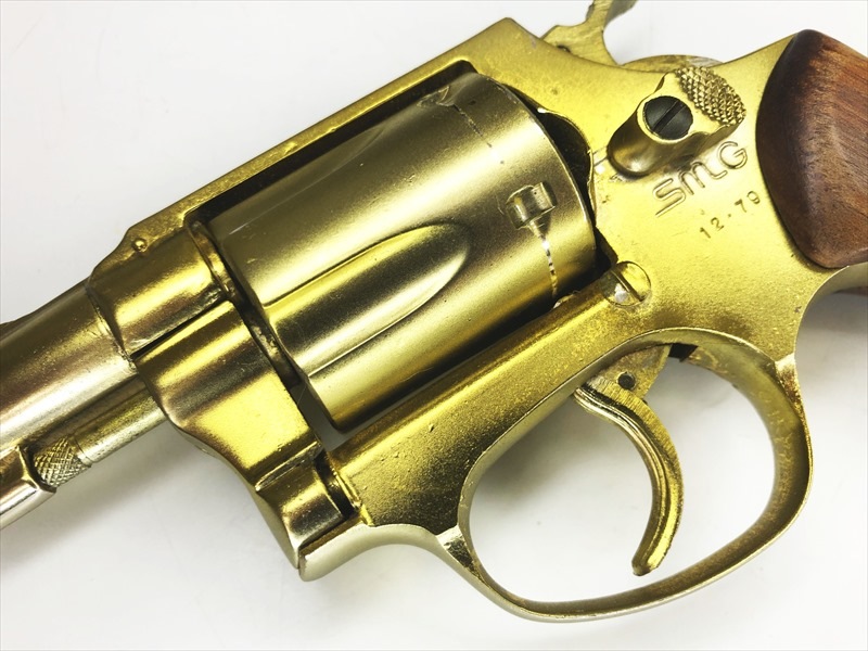 コクサイ S＆W M36チーフスペシャルSMG規格 モデルガン 金メッキ コクサイ S＆W M36チーフスペシャルSMG規格 モデルガン 金メッキ