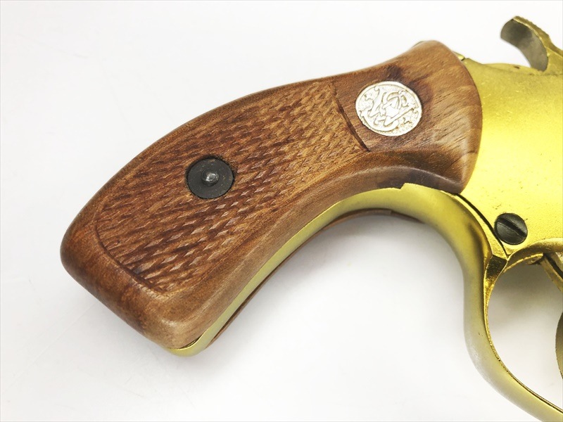 ま*ん様 モデルガン　スミス&ウェッソン チーフスペシャル 木製グリップ マルシン S&W M36 チーフスペシャル Xカート 木製サービス