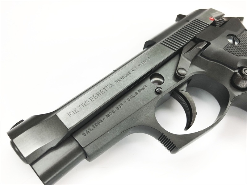 ウエスタンアームズ　ベレッタ　カーボンブラックHW M84FS 3月下旬発売「WA【ベレッタ】M84FS カーボンブラックHW」ご予約