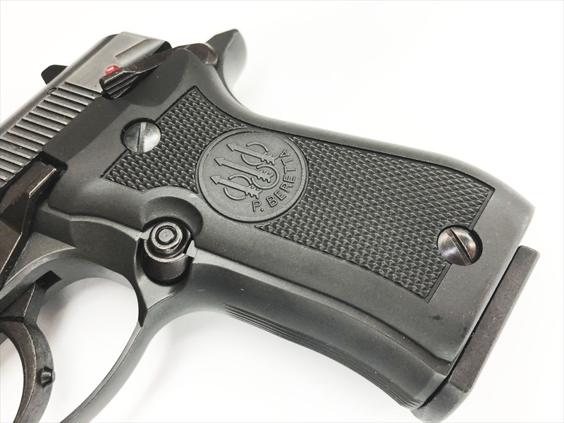 WA　ベレッタ　M84FS　カーボンブラックHW　ベレッタ社純正木製グリップ付 WA ベレッタ M84FS カーボンブラックHW ベレッタ社純正木製