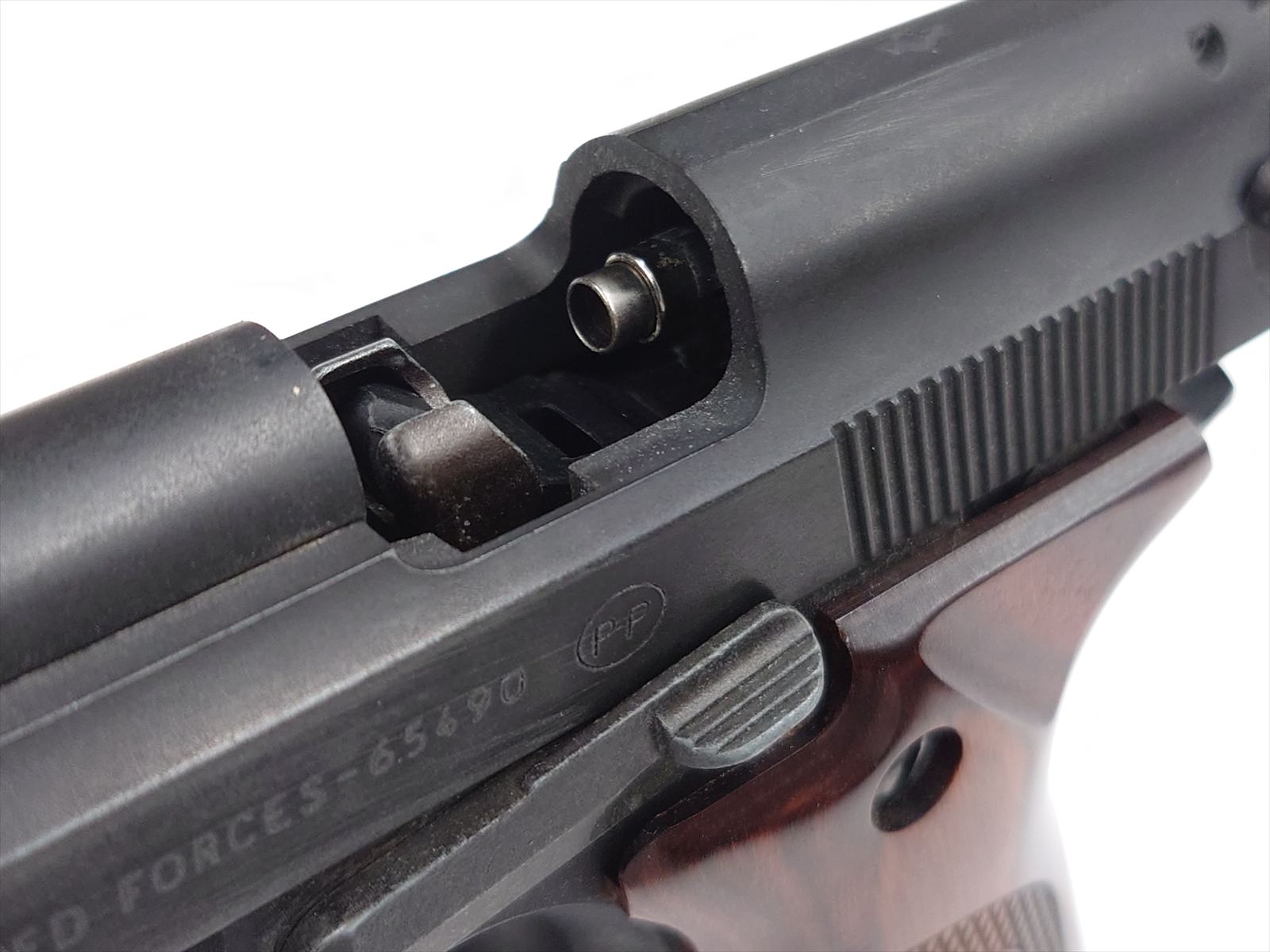 KSC US.M9 ガスブローバック　ベレッタ社グリップ 特選中古品】ガスブローバック KSC ベレッタ US M9 HW ハードキック(非