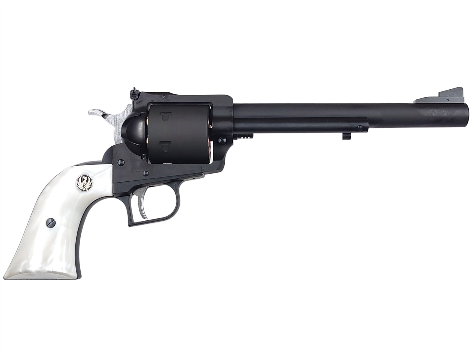 マルシン 6mmBBガスガン スーパーブラックホーク 7.5inch ブラックHW